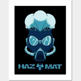 HazMat Warhead Blue Posters and Art